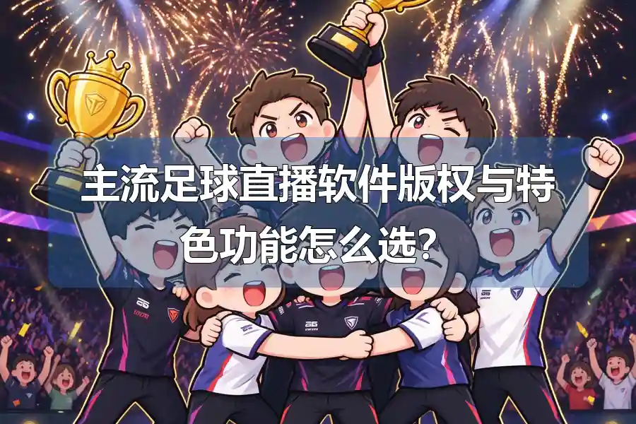 主流足球直播软件版权与特色功能怎么选？